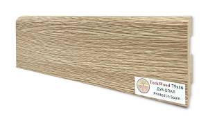 Плинтус Teckwood Цветной Дуб Опал 2000x75x16