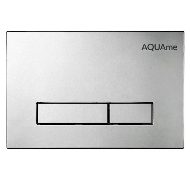 Кнопка смыва AQUAme AQM4103S сатин