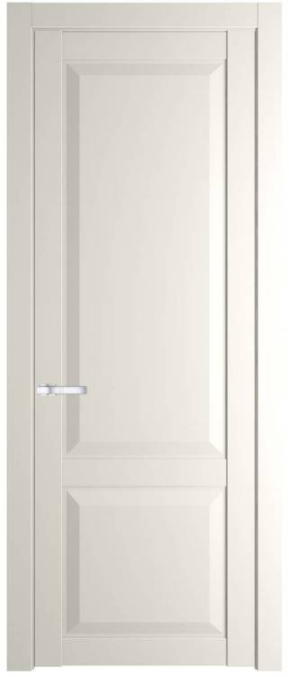 Межкомнатная дверь Profil Doors 1.2.1 PD полотно Перламутр Белый 600x2000