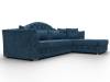 Диван угловой Лига Диванов Артис 128027 Синий фото 3