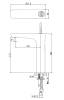 Смеситель для раковины Wonzon & Woghand Shark WW-48B1102-CR высокий, Хром фото 2