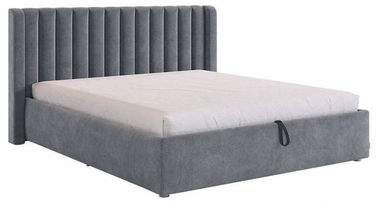 Кровать двуспальная Mebelson Ева ZP.KM1.6-23.2171 галька 160x200