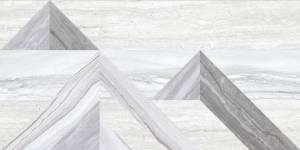 Декор Lasselsberger Ceramics Аспен 7260-0002 Светло-серый 30x60
