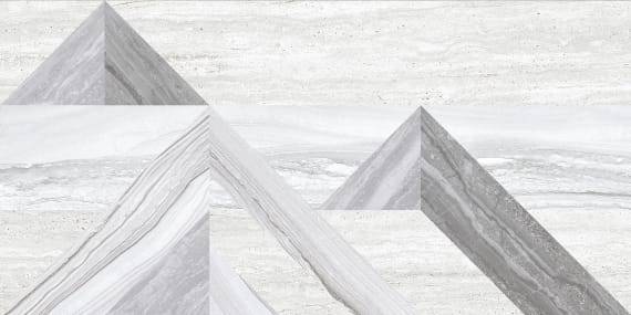 Декор Lasselsberger Ceramics Аспен 7260-0002 Светло-серый 30x60