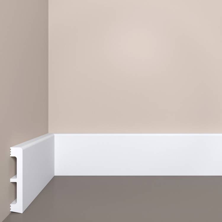 Плинтус напольный Bello Deco XPS POLYMER П 30 200x1.5x8