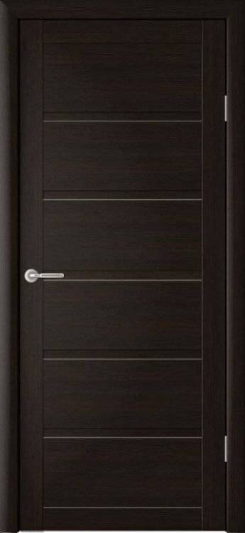 Межкомнатная дверь Albero Вена глухая тёмный кипарис 600x2000
