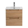 Тумба под раковину BelBagno ETNA-500-2C-SO-WO Rovere Bianco, 49.6x50x46.2