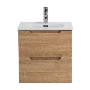 Тумба под раковину BelBagno ETNA-500-2C-SO-WO Rovere Bianco, 49.6x50x46.2