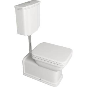 Унитаз Kerasan Waldorf со средним бачком, хром