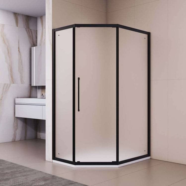 Душевой уголок RGW Passage PA-86B 38088602-24N черный матовый
