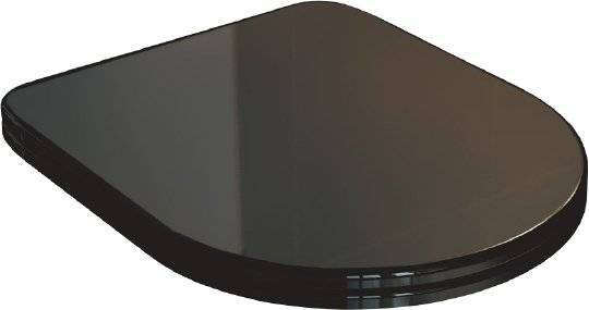 Крышка-сиденье Kerama Marazzi Pompei PO.seat.01\BLK черный