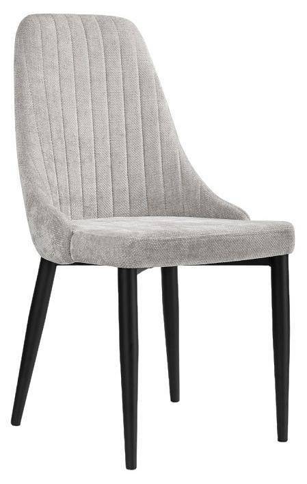 Стул Woodville Kora 15751 черный, серый