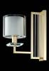 Бра Crystal Lux Nicolas Ap1 Gold/White фото 4