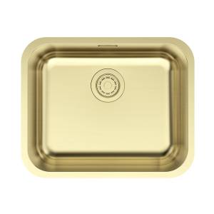 Мойка кухонная Paulmark Vello 53 Uni VE53-LG Светлое Золото, 53.3x43.3