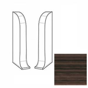 Заглушки LinePlast Ироко L048 58 мм (пара)