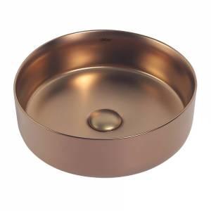 Раковина Abber Bequem AC2108MRG 35 см, розовое золото матовая