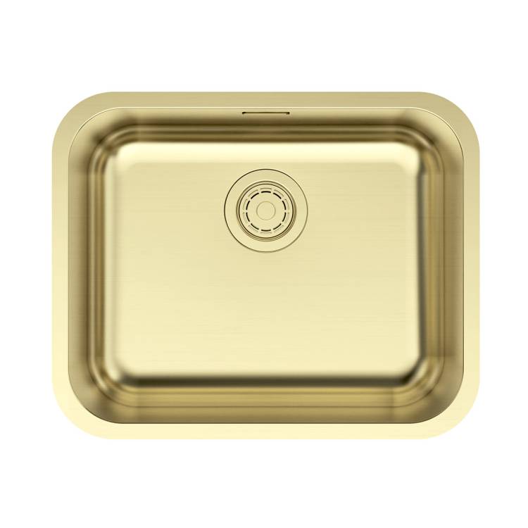 Мойка кухонная Paulmark Vello 53 Uni VE53-LG Светлое Золото, 53.3x43.3