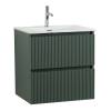 Тумба с раковиной BelBagno UNO-MINI 50 подвесная, Еловый Матовый фото 2