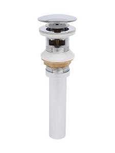 Донный клапан AQUAme AQM7001-1 с переливом хром