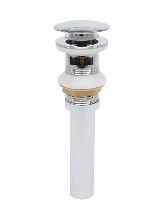 Донный клапан AQUAme AQM7001-1 с переливом хром
