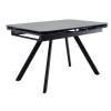 Стол Bradex Home Arthur RF 0677 керамогранит чёрный мрамор Greys Black, чёрный, раскладной