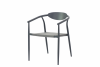 Стул Stool Group Mytel AD632090-2 grey Vshape+d.grey антрацит