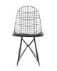 Набор из 4 стульев Stool Group Eiffel AFR-18B-P1 BL/BL X4 черный с черной подушкой фото 6