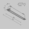 Встраиваемый светильник Technical Points DL065-20W3-6K-TRS-B фото 8