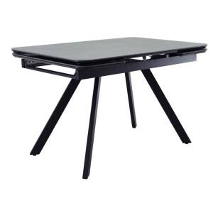 Стол Bradex Home Arthur RF 0677 керамогранит чёрный мрамор Greys Black, чёрный, раскладной