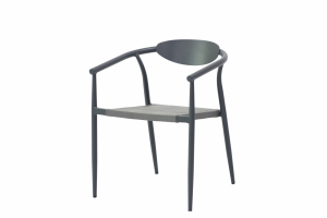 Стул Stool Group Mytel AD632090-2 grey Vshape+d.grey антрацит