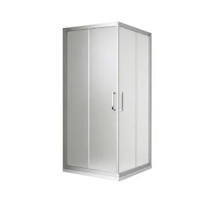 Душевой уголок Royal Bath HPD RB8090HPD-C-ST профиль сатин, стекло матовое, 90x80x200