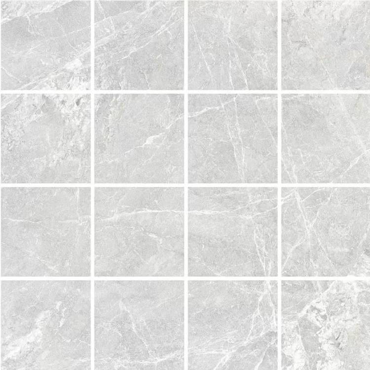 Мозаика Vitra Marmostone K9513758LPR1VTE0 Светло-серый 30х30 (чип 7,5х7,5)