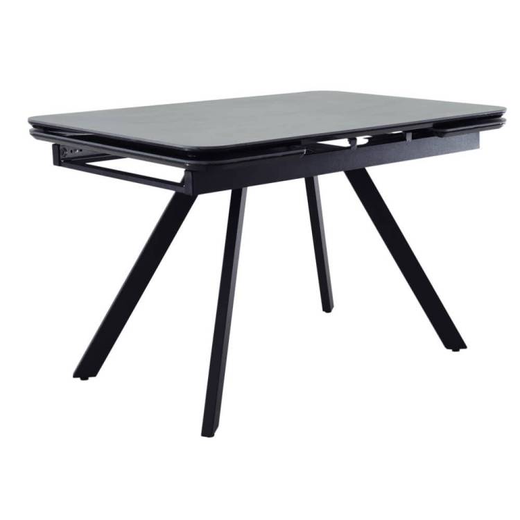 Стол Bradex Home Arthur RF 0677 керамогранит чёрный мрамор Greys Black, чёрный, раскладной