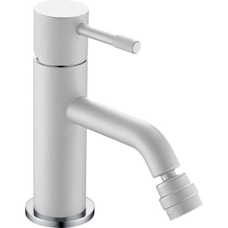 Смеситель для биде Boheme Uno 466-WCR White Chrome