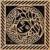 Вставка Versace Marble G0240303 Tozzetto Medusa Nero Sab 11.5x11.5