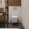 Унитаз подвесной Teymi Solli Pro T40202 безободковый, с сиденьем микролифт, белый фото 4