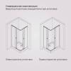 Душевой уголок AM.PM X-Joy W94G-403-100280-MТ1К профиль хром матовый, стекло прозрачное, 100x80 фото 9