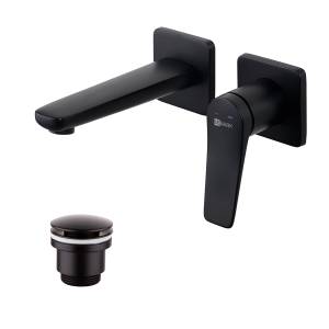 Смеситель для раковины Lemark Bronx LM3736BL черный