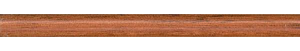 Бордюр Kerama Marazzi Караоке D0105/130 212 Дерево коричневый матовый 20x1.5