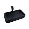 Раковина Gid Geométrico 53344 Bm9396 60 см, черная матовая