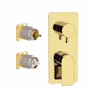 Смеситель для душа Remer Infinity I92KBDO золотой глянцевый