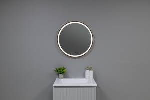 Зеркало Silver Mirrors Делуна LED-00003141 с подсветкой, D 80 см