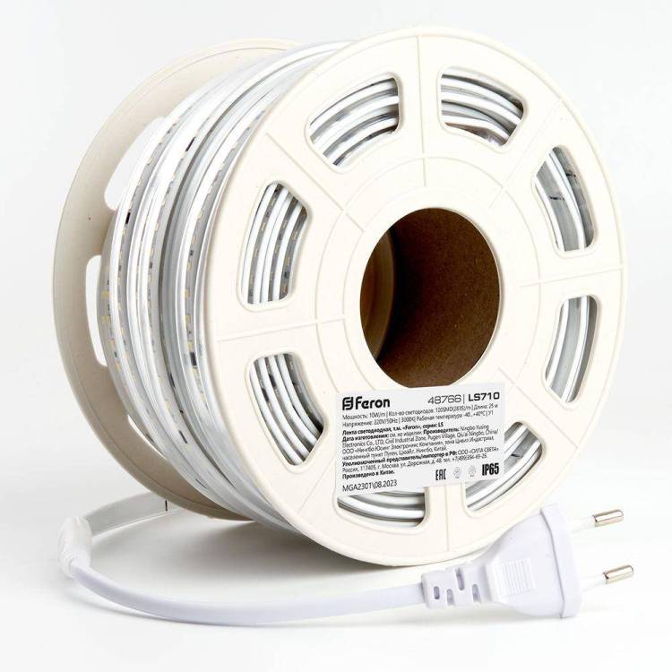 Светодиодная влагозащищенная лента Feron LS710 48766