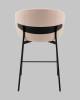 Стул полубарный Stool Group Блейз LV-109-E10-P-01 молочный, велюр фото 6