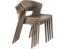 Пластиковый стул Woodville Градно 678663 капучино фото 5