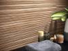 Керамическая плитка Porcelanite Dos Amazonas 9545 Wengue Relieve Rect 30x90 фото 12
