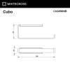 Полотенцедержатель WHITECROSS Cubo CU2456NIB никель брашированный фото 2