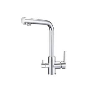 Смеситель для кухни Granula GR-2015, ХРОМ