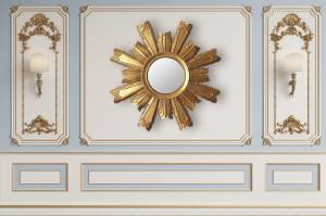 3D Фотообои Artegrafico «Царская роскошь» DR-025 песок