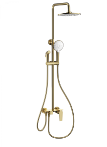 Душевая стойка Wonzon & Woghand WW-A30874-BG золото